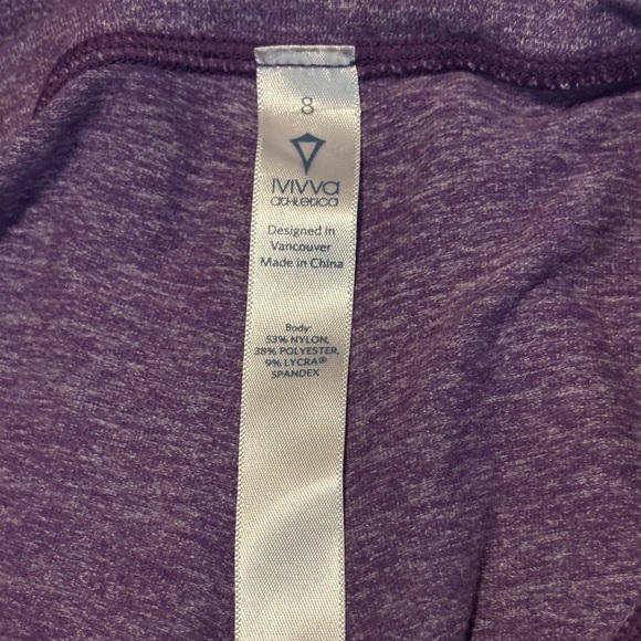 Ivivva by Lululemon leggings size 8 - Picture 4 of 4